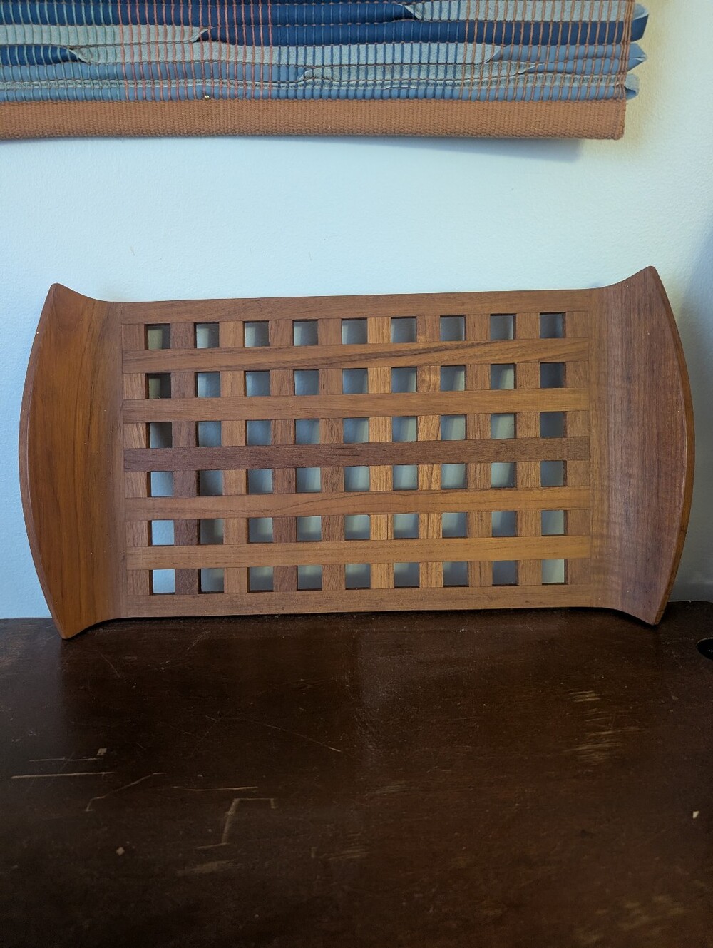 Vintage Dansk Teak Wood Tray
